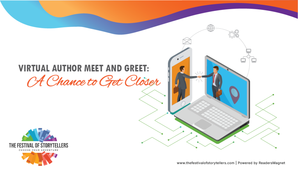 "Virtual Author Meet and Greet: A Chance to Get Closer" article banner